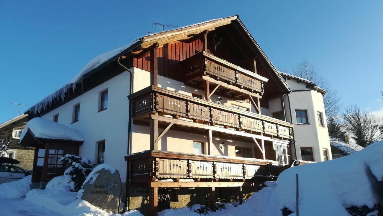 Haus Haidweg - Ferienwohnungen In Haidmuehle Im Dreilaendereck De-Cz-At Haidmühle Exterior foto